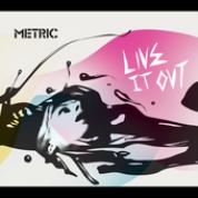 album cover of Metric's CD Live It Out
