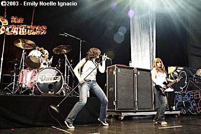 thumbnail image of Donnas C, A, and F (Torry, Brett, and Maya) from The Donnas